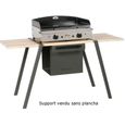 Support plancha FORGE ADOUR - SPI T 600 - Gaz - Sur chariot - Iberica 600 - Taupe-0