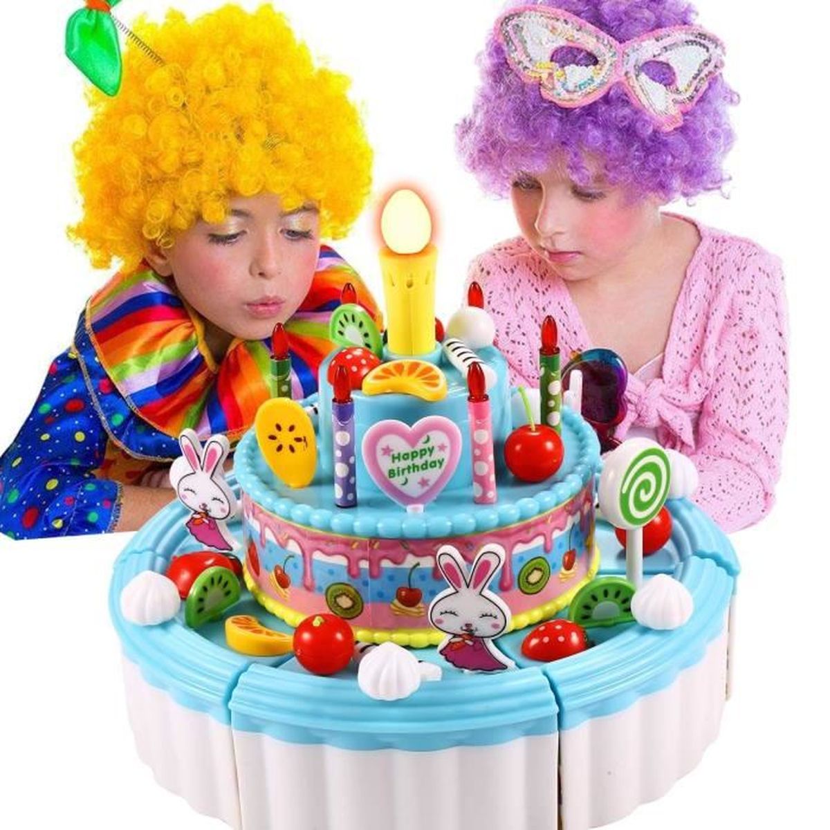 Jeu D Imitation Gateau D Anniversaire Enfants Pour Fille Avec Musique Bleu Achat Vente Dinette Cuisine Cdiscount Jeu D Imitation Gateau D Anniversaire Enfants Pour Fille Avec Musique Bleu Achat Vente Dinette Cuisine Cdiscount