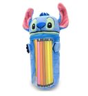 AODUX Trousse Stitch, Trousse Scolaire, Peluche Trousse,Scolaire Trousse à Crayons Grande Capacité, pour Étudiant Scolaire Cadeaux Rentré