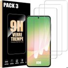 Film de protection en verre trempé - Booling - pour Samsung Galaxy A56 5G - Pack de 3 - Résistant aux rayures - Antichoc