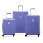 DELSEY PARIS - UCB HARDSIDE - Set de 3 valises rigides 55cm/ 65,5cm/ 75,5cm - Violet