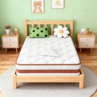 YIDATONG Matelas 90x190 cm - Très Épais 26 cm - Ressorts Ensachés -Haute Densité - Confort Ferme - Soutien Parfait