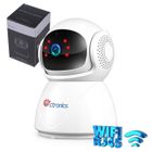 Ctronics 5MP Caméra Surveillance Intérieur WiFi 2.4/5Ghz 360° PTZ Détection Humaine Mouvement Suivi Auto Vision Nocturne 20M