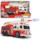 DIAMOND FOOTBALL COMPANY Camion de pompiers Dickie Toys - Roues libres, effets sonores et lumineux, lance à eau et échelle mobile