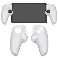 Mince Coque Compatible avec Playstation Portal Remote Player Poignée, Matériau Silicone - White