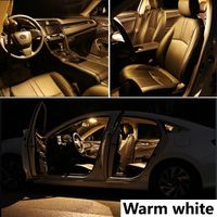 Blanc chaud - Berline F10 - 14PCS - Kit d'éclairage intérieur LED pour BMW série