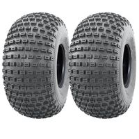 18x9.50-8 Knobby pneus VTT, pneus de remorque ATV Quad, P322, 18 950 8 pneus ensemble de 2