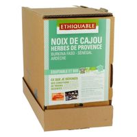 Noix de Cajou herbes de Provence bio & équitable VRAC RHD 3 kg 40 g ETHIQUABLE