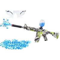 pistolet à eau électrique PIMPIMSKY avec 10000 balles de Gel, jouet électrique, arme, jeux de plein air pour garçons G960 vert