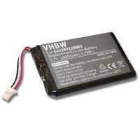 vhbw Batterie compatible avec Navigon 72 Live, 72 Plus, 72 Plus Live, 72 Premium appareil GPS de navigation (1000mAh, 3,7V, Li-ion)