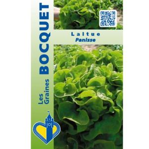 GRAINE - SEMENCE Sachet de  Laitue Panisse - 2 g - feuille légume - LES GRAINES BOCQUET