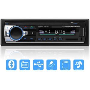 AUTORADIO Autoradio Bluetooth Mains Libres, 1 DIN Radio Voit