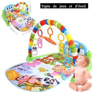 TAPIS ÉVEIL - AIRE BÉBÉ Tapis d'Éveil Bébé Play Piano Gym avec centre d'activité JIN36 - Vert - 18 mois