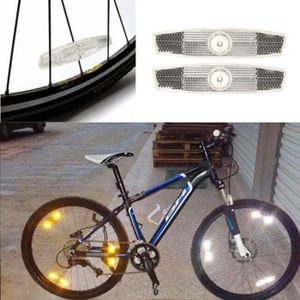 Paire de catadioptres Oranges r/éfl/échissants pour Jantes Rayons Roue de v/élo C41143 AERZETIX