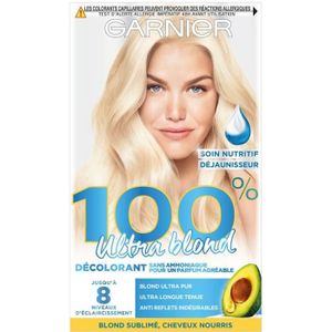 COLORATION Décolorant sans ammoniaque GARNIER 100% Blond