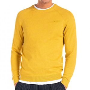 Pullover Coton Drumohr pour homme en coloris Jaune Homme Vêtements Pulls et maille Sweats sans manches 