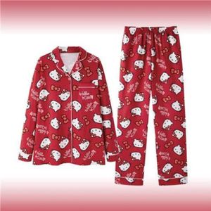 PYJAMA Pyjama femmes - Sanrio Hello Kitty Red Pajamas Wom