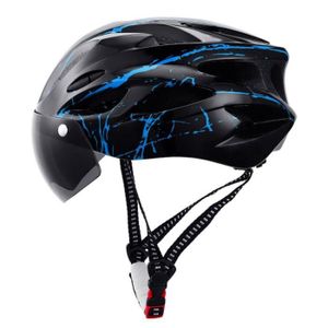 Casque velo sales avec lunette retractable