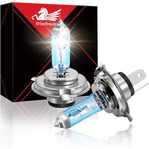 AMPOULE - LED H4 12V 60-55W Phare Halogènes Ampoules 4300K Blanc