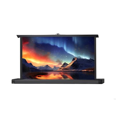 Écran De Projection De Table Celexon Mini Professional 50 - 111x62 Cm Format 16:9 - Portable Avec Mât Télescopique - Pour Pico Projecteurs