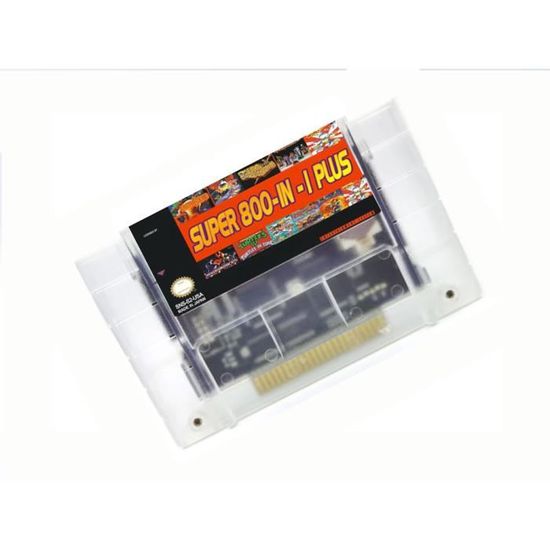 Elprico Cartouche 1000-en-1 Pour PC Engine/TurboGrafx 16 – 8 Go Intégré – Compatible Jusqu'à 32 Go – Jeux NTSC/PAL – Région Libre