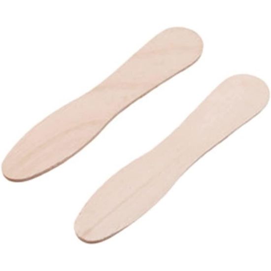 500 Bâtonnets En Bois Naturel (11 Cm) – Pour Glaces Maison, Cake Pops, Bricolage | Écologiques, Coins Arrondis