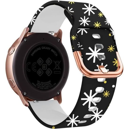 Bracelet Silicone Compatible Suunto 5 Peak - 22mm - Trouss Colorés - 14-22cm