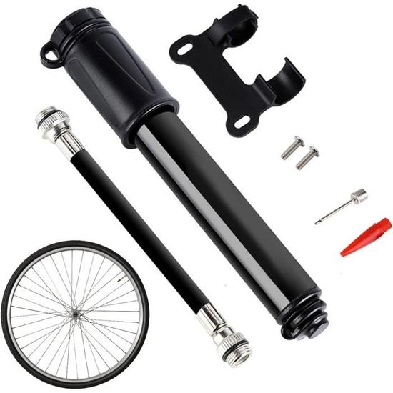 Support De Pompe à Vélo Avec Sangles Nylon - Fixation Cadre Pour VTT, Route Et Ville