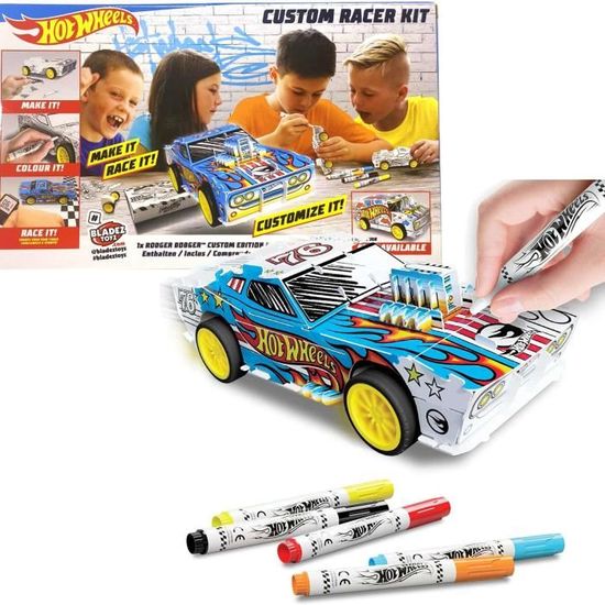 Jouet créatif - BLADEZ - Hot Wheels Maker Kitz - Assemblage sans colle