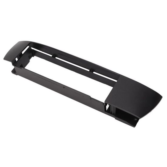 Cadre Support Autoradio Pour Camion - Compatible Grand écran - Plastique Noir, Dimensions 27x15x9 Cm - Kit De Montage Universel