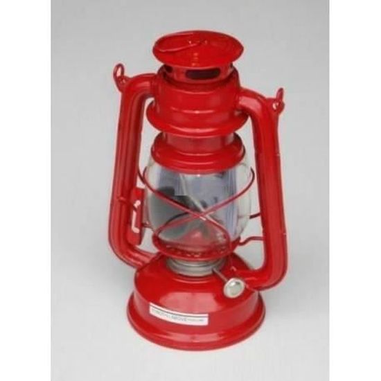 Dimmbare DEL lampe tempête Tempête Lanterne avec 16 DEL blanches dans l'huile-Lampes-Design Rouge 