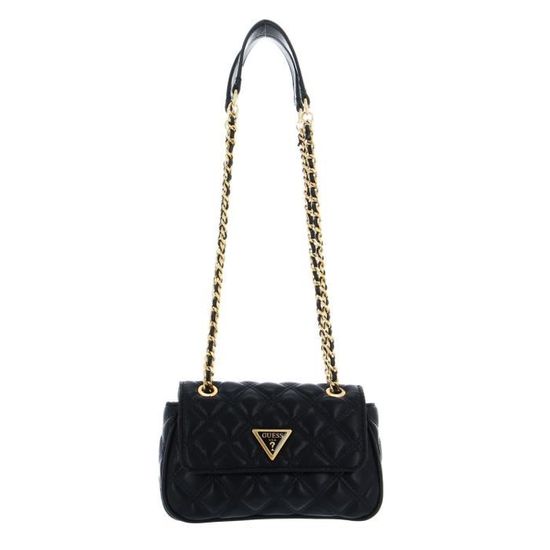 GUESS Abey Convertible Xbody Flap Black [217625] - Sac à épaule