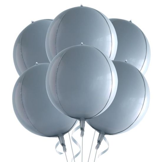 Ballons Décoration Anniversaire Thème Araignée - 10 Pièces Aluminium Et Latex, Pour Fête Enfant 3 Ans