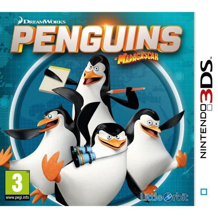 Les Pingouins De Madagascar 3ds - vue 4
