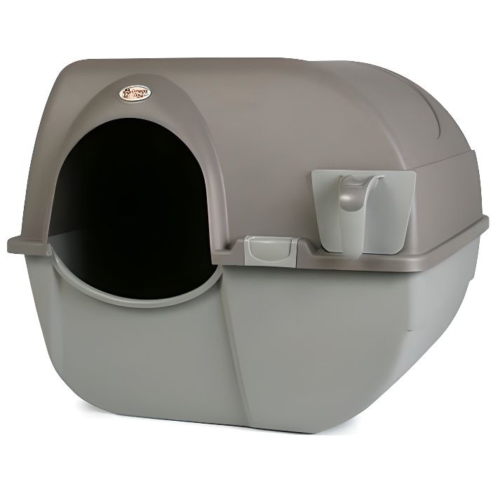 OMEGAPOW Maison de toilette Litter Box Auto nettoyante PM - Pour Chat