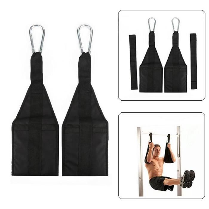 Sangles Abdominaux Abdo de Traction Suspension AB Sling Abdominale Strap Gym Musculation Entraînement