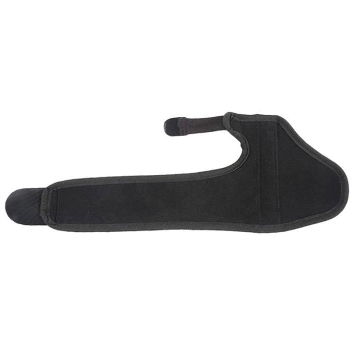 1 paire de gros orteils correcteur d'oignon Hallux valgus attelles orteils soulagement de la douleur (noir)