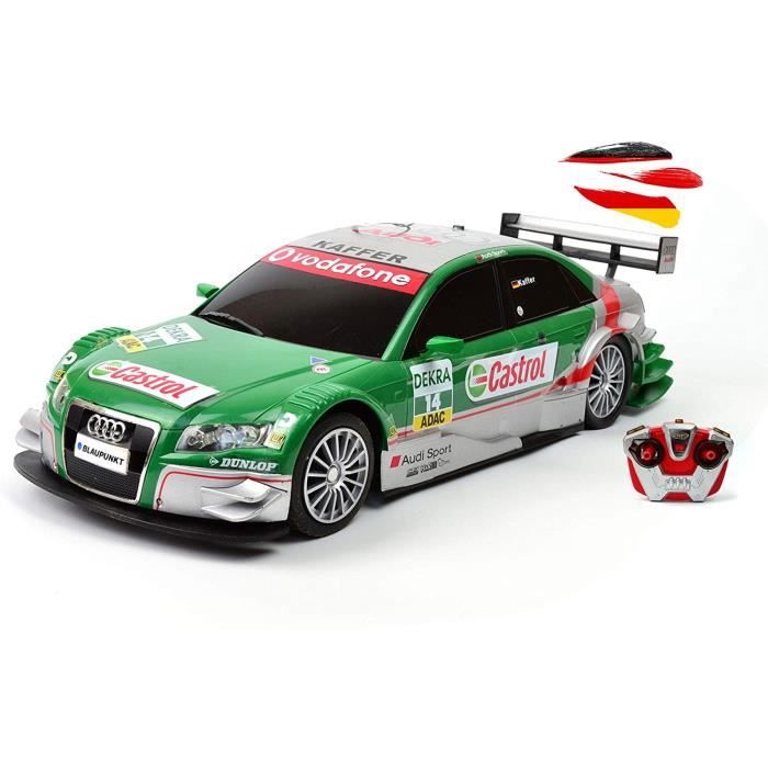 Véhicule radiocommandé sous licence d'origine compatible avec Audi A4 DTM design rallye, modèle de voiture, 210