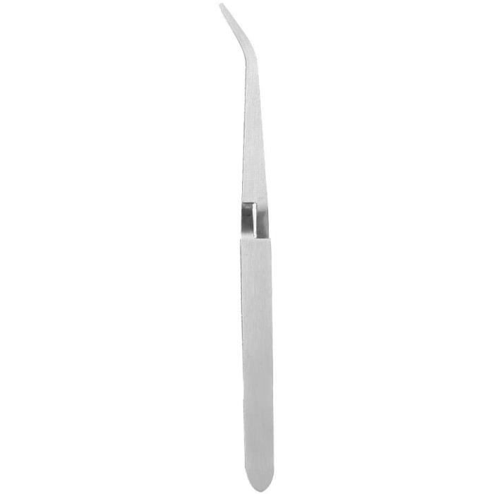 Pince à Pincher ClassiquePince à Ongles en Acier Inox pour Recourber la Forme des Ongles Pickup les Clous Strass Bijoux Outil 60