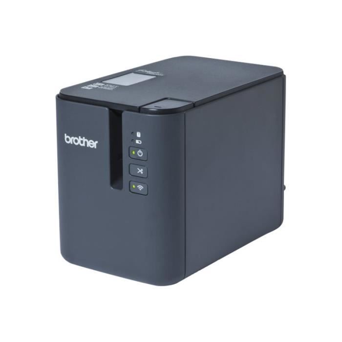 Brother P-Touch PT-P900W Imprimante d'étiquettes transfert thermique Rouleau (3,6 cm) 360 x 720 dpi jusqu'à 60 mm-sec USB 2.0,…