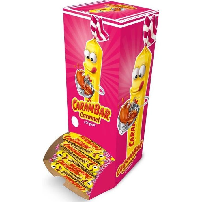 CARAMBAR Bonbons Caramel - Boîte 180 pièces