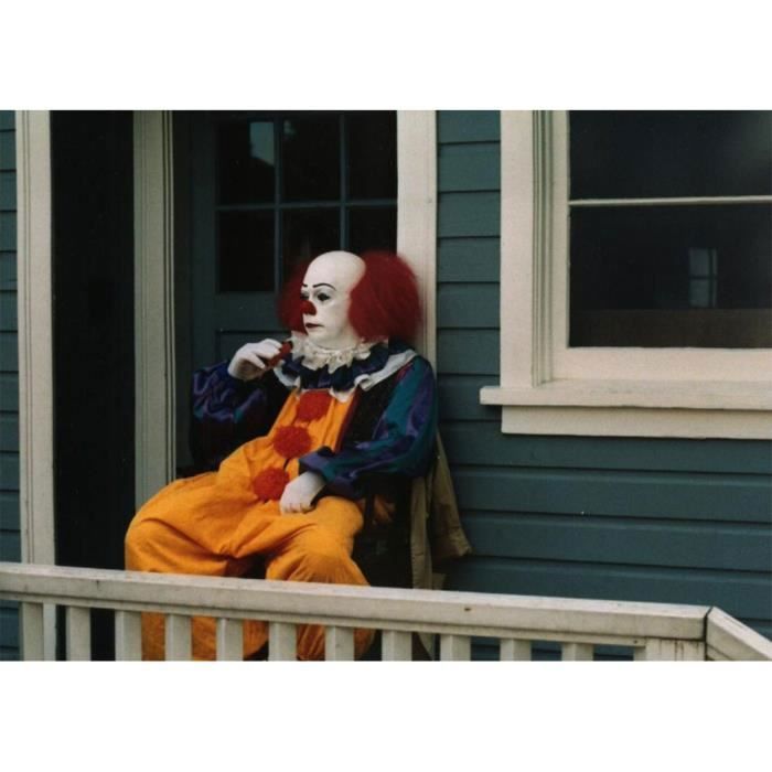 Poster Affiche Tim Curry Clown IT Stephen King Cinema Film d'Horreur 31cm x 43cm