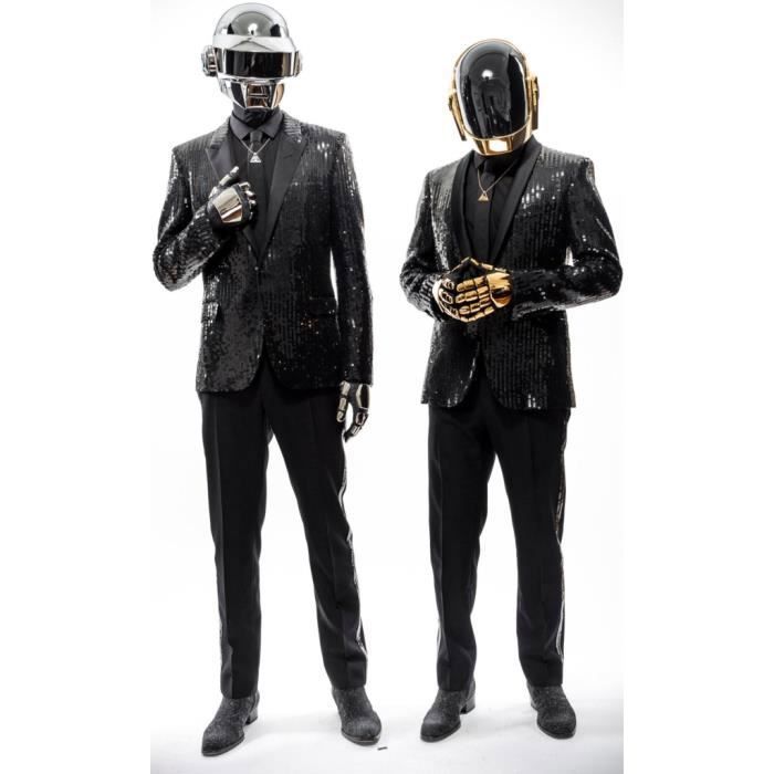 Poster Affiche Daft Punk Costume RAM French Touch Electro 61cm x 100cm