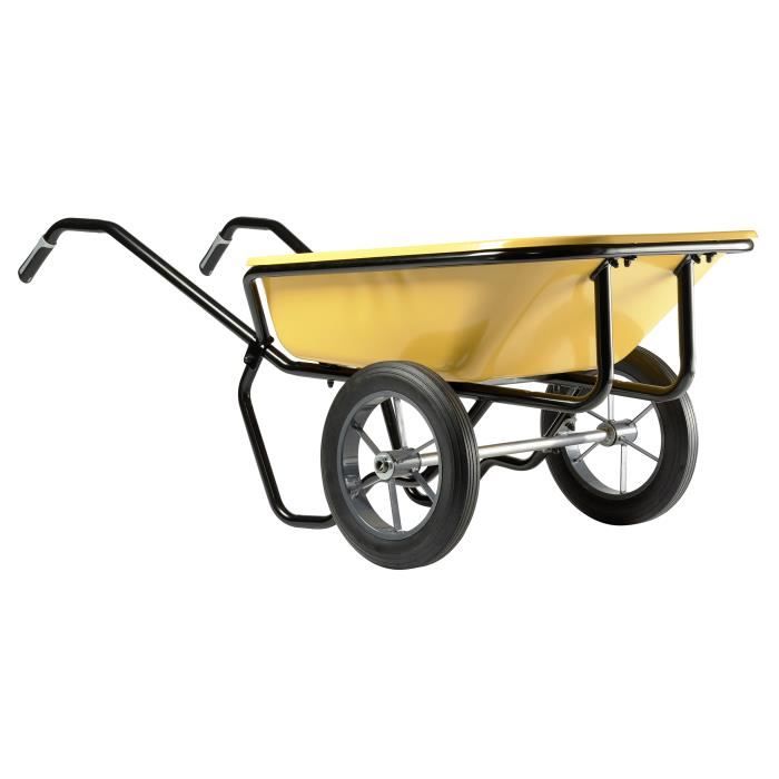 HAEMMERLIN Brouette peintes roues pleines - 160L