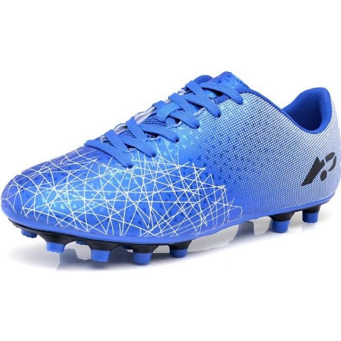 Chaussures de Football Homme Crampon Foot Profession Athlétisme Chaussure de Foot Antidérapant pour garçon