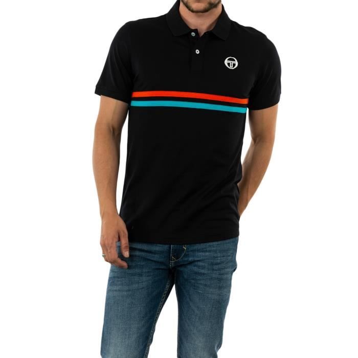 Polos ergio Tacchini Frederick 151-blk-ora