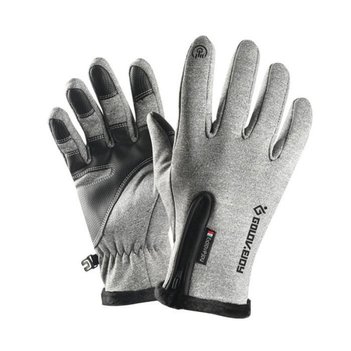 Gants de vélo Toucher des gants pour écran imperméables et chauds Vélo Courir Escalade SOUS-GANTS THERMIQUES - GANTS THERMIQUES