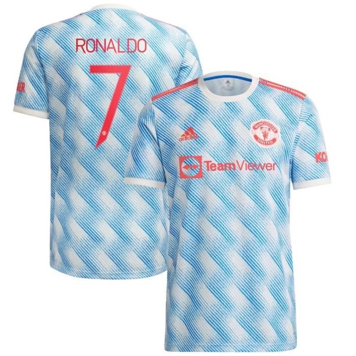 Maillot MANCHESTER UNITEDx Ronaldos 2022 Sweat Maillot de Football Collection Homme Adulte - Bleu