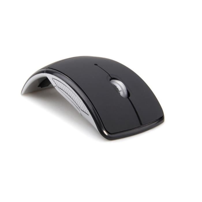 Souris Pliable Sans Fil pour PC MICROSOFT USB Universelle Capteur Optique 3 Boutons Ordinateur