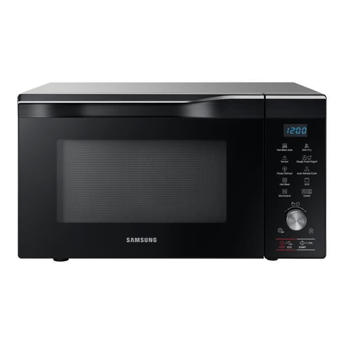 Samsung MC32K7085KT Four micro-ondes combiné grill pose libre 32 litres 900 Watt argent inoxydable néo